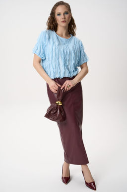 Блузка Лили (голубой) - Эльза фото 3