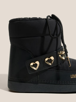 Женские дутики LOVE MOSCHINO SKI BOOT Артикул 4562698, черный  фото 3