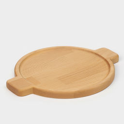 Подставка для сковороды деревянная Adelica, 30×24×1.8 см, внутренний диаметр 22 см, берёза