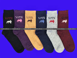 Цена за 12 пар. Носки женские верблюжья шерсть Верблюд арт. S 06 36-41 (фактически 36-41)