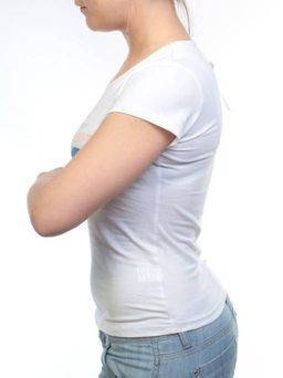 A1905104 Футболка женская (95 % хлопок, 5% спандекс)