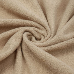 Ткань Флис односторонний 130 г/м? 100% ПЭ шир.150см арт.TBY.Fl130.F308 цв.бежевый уп.2м