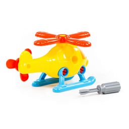 Конструктор-транспорт Вертолёт (16 элементов) (в пакете) - Полесье фото 3