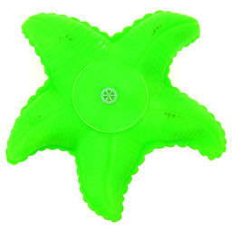 Игрушка для собаки "Морская звезда" 13х12,5см, резиновая, с пищалкой, цвета микс (Китай)