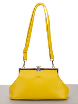 LACCOMA сумка Фиона-Ф826-желтый эко кожа хлопок