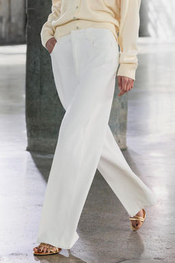 ZW COLLECTION WIDE-LEG HIGH-WAIST JEANS - Zara фото 2