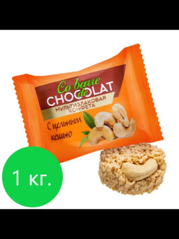 COBARRE el Chocolate с ЦЕЛЬНЫМ КЕШЬЮ мультизлак. конф. вес 1000 г