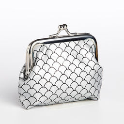 Кошелёк на фермуаре, цвет серебро - Simaland фото 2