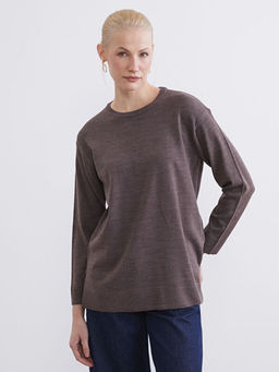 Bisiklet Yaka Kad?n Triko Kazak