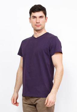 Футболка мужская короткий рукав GREG TS524V (фиолетовый)  фото 7