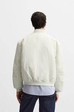 QUILTED BOMBER JACKET - Zara фото 11