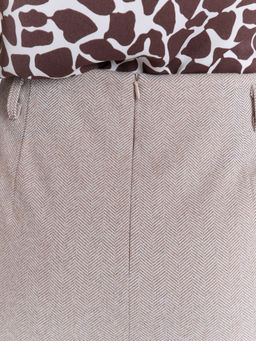 Юбка для холодной погоды в составе ШЕРСТЬ