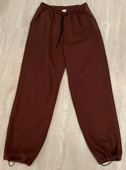 349 Брюки-трансформеры утепленные, шоколад - Knitka wear фото 11