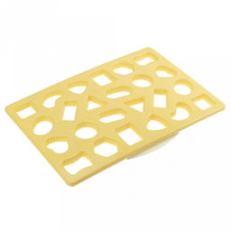 Форма-трафарет для печенья пластмассовая 32,8х22,3х1,2см (24 штуки) со съемной вставкой, на картоне (Китай) - Домашняя мода фото 3