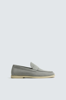 CASUAL LEATHER LOAFERS - Zara фото 11