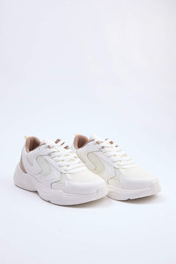 Bej Kad?n Sneaker TAKSS26SN00009 - Trendyolmilla фото 3