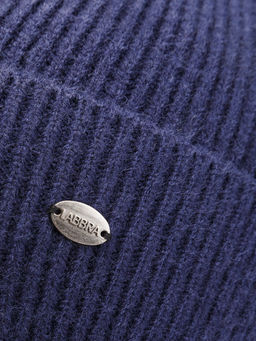 Шапка муж. шерсть+акр LB-J44032 navy