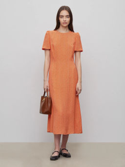 ЕМКА / Платье с коротким рукавом
