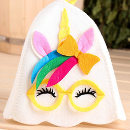 Шапка для бани с аппликацией Тася - Simaland фото 2