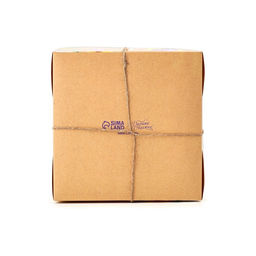 Цена за 5 шт. Коробка для капкейков, кондитерская упаковка, 4 ячейки С 8 марта, 16?16?7.5 см