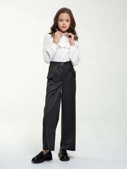 Школьные брюки для девочки Mooriposh, модель 0429