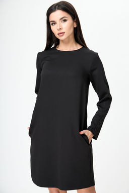 Платье ANELLI 1184 черный  фото 5