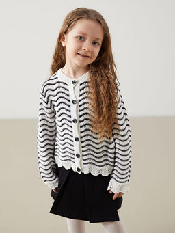 Bisiklet Yaka K?z ?ocuk Triko H?rka