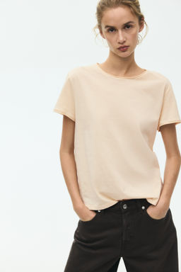 Camiseta con borde enrollado - H&m фото 7