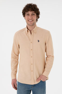 Erkek Camel Uzun Kollu Basic G_mlek Sepette S_rpriz _ndirim - U.s. polo assn фото 4