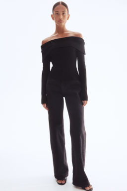 Top off-the-shoulder en punto de canale - H&m фото 10