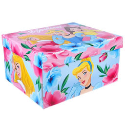 Коробка подарочная складная с крышкой Поздравляю!, 31х25,5х16, Принцессы - Disney фото 3
