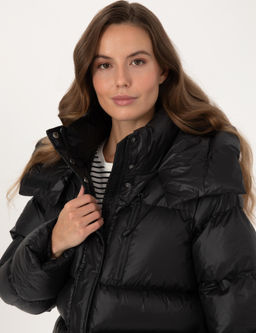 Siyah Oversize Mont - Pierre cardin фото 2