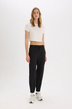 DeFactoFit Standart Fit Dokuma Jogger Esofman Alt?
