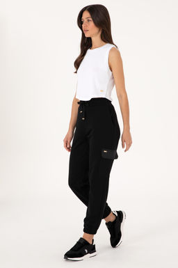 Kad_n Siyah Jogger E_ofman Alt_