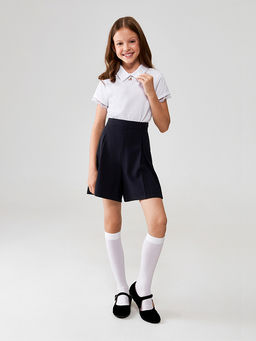 ACOOLA / Блузка детская для девочек Gvinevra белоснежный  фото 7