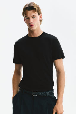 Camiseta en algod?n pima Slim Fit - H&m фото 10