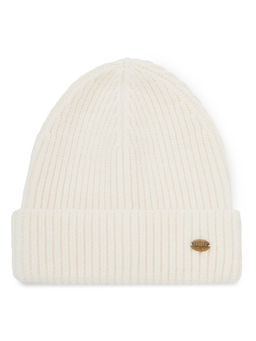 Шапка жен. пух енот+шерсть+виск LB-N88066 white