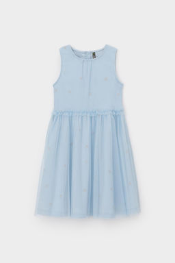 Crockid _ КР 5734-1/голубой,любимые ромашки к563 платье для дев  фото 2