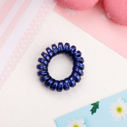 Цена за 18 шт. Резинка для волос «Пружинка», металлик, 3.5 см, МИКС