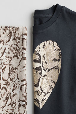 Conjunto estampado de 2 piezas - H&m фото 2