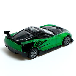 Машина металлическая Гоночная, инерция, цвет МИКС, в пакете - Simaland фото 3