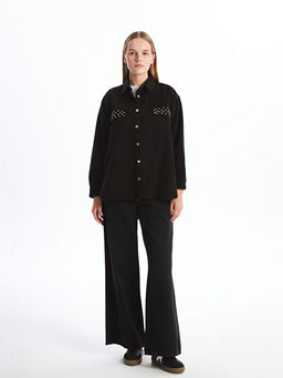 Parlak Ta?l? Kad?n G?mlek Tunik