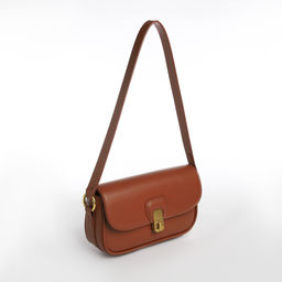 Сумка женская TEXTURA, маленький размер, цвет коричневый  фото 4