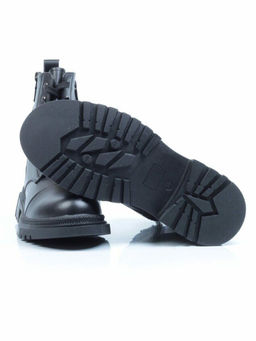 01-5257-1 BLACK Ботинки демисезонные (натуральная кожа, байка) - No name фото 15