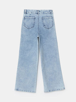 Wideleg K?z ?ocuk Jean Pantolon