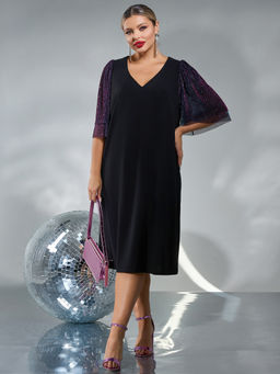 Платье 0218-2 чёрный кварц - Dora фото 78