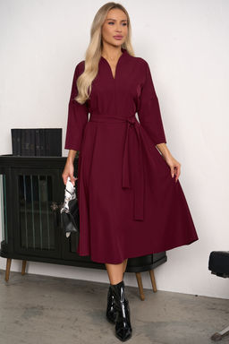 Платье Турин (винный) Р11-1222/5 - Николь фото 2