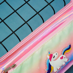 Пенал Shine heart unicorn, pink - I likegift фото 6