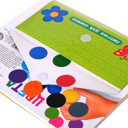 Книжка с липучками Цвета 12 стр. - Буква-ленд фото 6