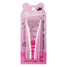 Корректирующая лента MESHU "Barbear" 5мм*6м (MS_65617) корпус розовый с рисунком